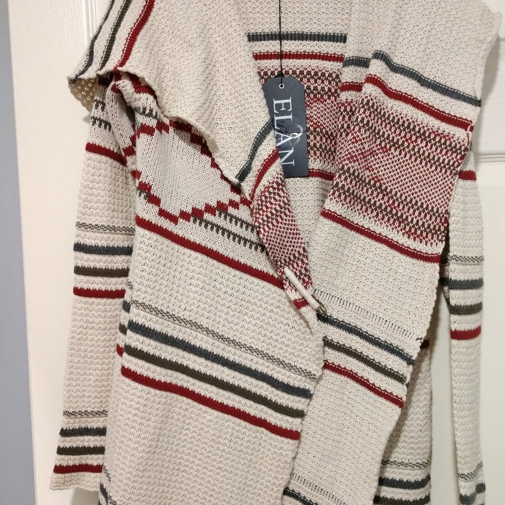 Elan blanket style poncho size M